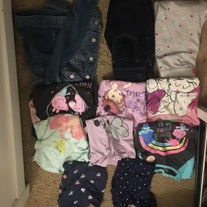 Bundle of girls clothes size 7